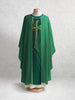 811 Cross Chasuble  in Green
