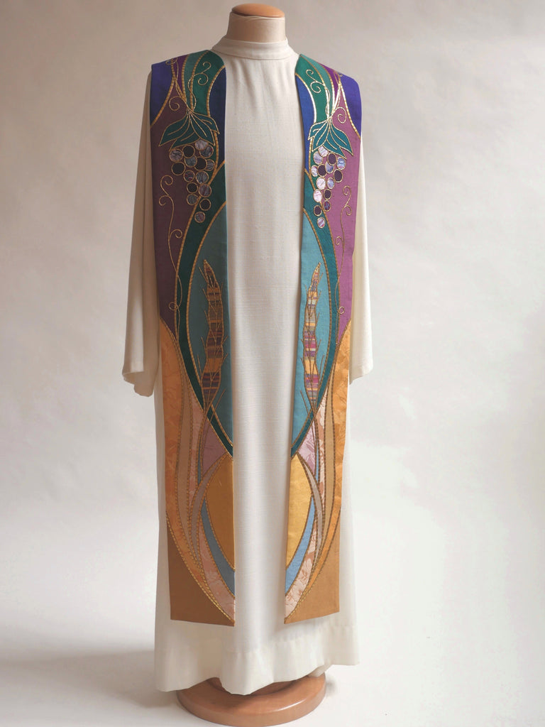 Multi Colored Eucharistic Sample Stole