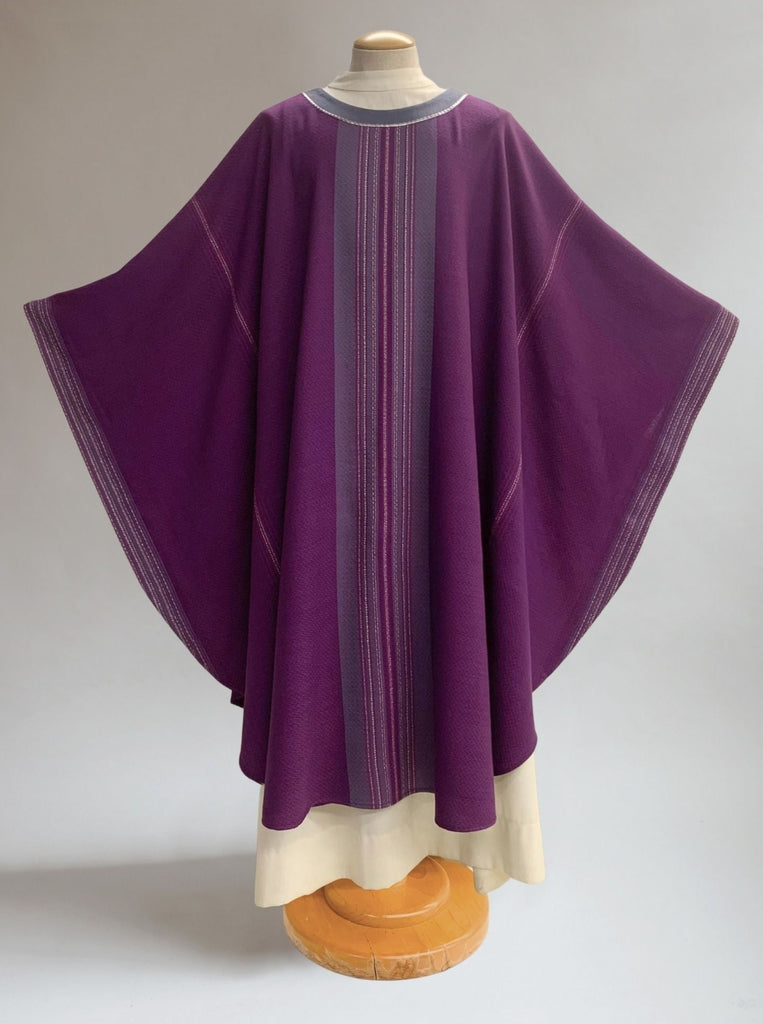 Woven Purple Custom Sample Chasuble