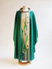 ordinary time green foliage vestment