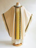 White Three Brocade Chasuble