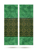 Classic Bella & Brocade Green Altar Scarves