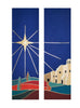 Star of Bethlehem Christmas Altar Scarves