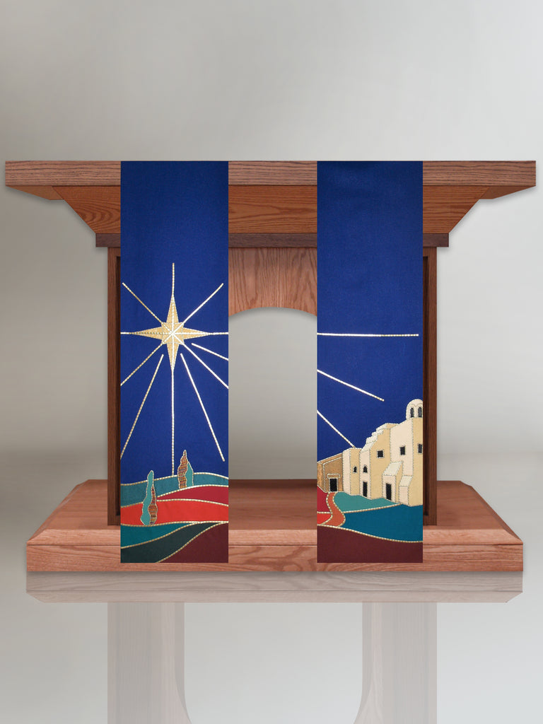 Star of Bethlehem Christmas Altar Scarves