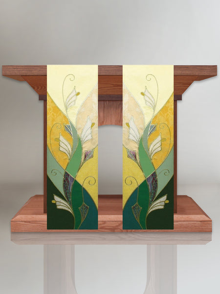 Easter Lily Altar Scarves (A)