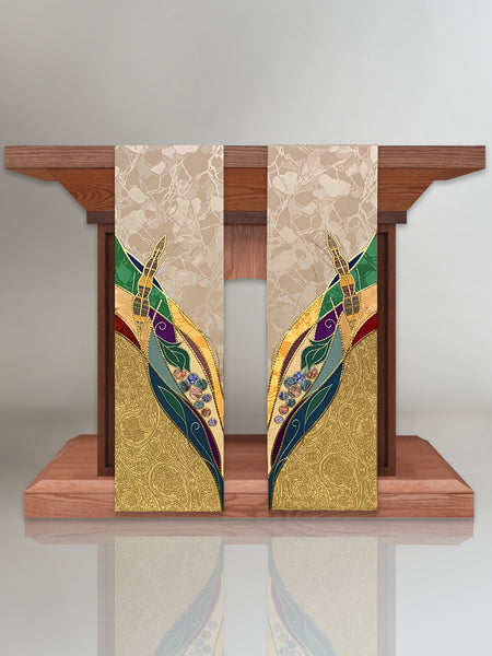 Eucharistic Gold Altar Scarves (B)
