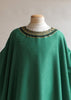 Ordinary Time Moiré Green Sample Chasuble