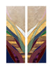 Multi Seasonal Water Design Altar Scarves