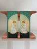 Praying Angel Altar Scarves in Green