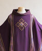 300 Series Symmetrical with Cross Purple Sample Chasuble