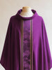 Classic Purple Sample Chasuble for Advent or Lent