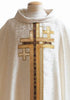 Multi Cross White Chasuble