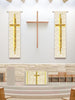 White & Gold Multi Cross Wall Hangings