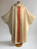 Classic Francis Sample Red Brocade Chasuble